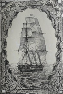 Die österreichische Fregatte SMS _Novara_ umsegelte 1857-1859 die Welt